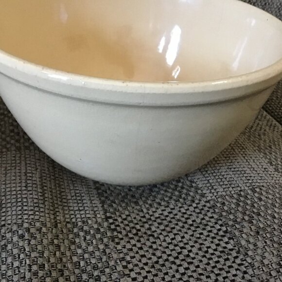 Vintage Watt #7 Bowl - Lange's Advertising - Iowa Advertising Bowl - Nice Bowl - Picture 7 of 8